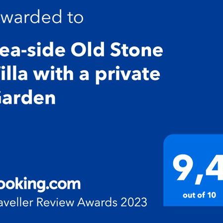 Sea-Side Old Stone Villa With A Private Garden 布德瓦 外观 照片